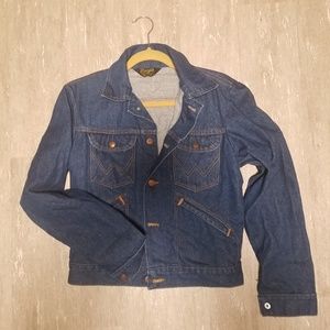 EUC Vintage Wrangler Jean Jacket